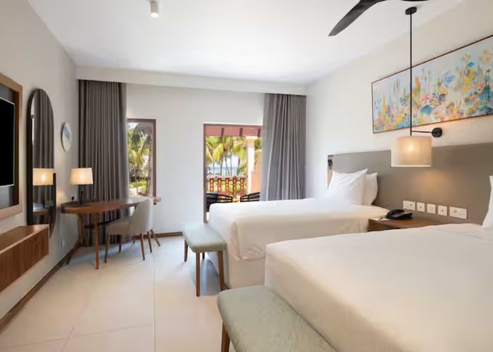 TWIN DELUXE  ROOM - HILTON MAURITIUS RESORT & SPA