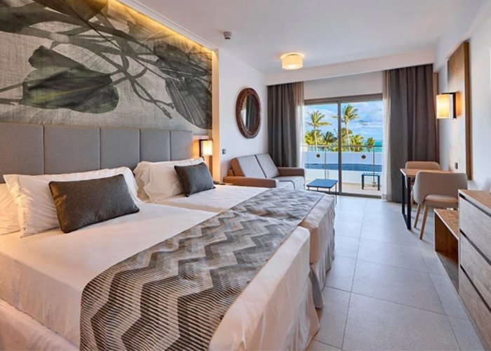 Junior Suite avec vue mer latéral - Riu Palace